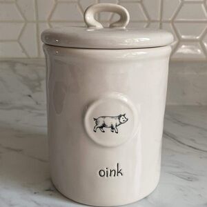 Rae Dunn -OINK canister. 🇺🇸 purchased
